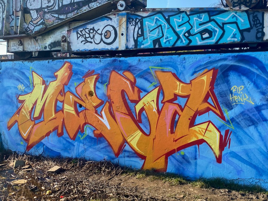 mega, ndsm, graffiti, amsterdam